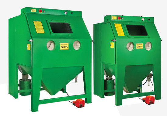 Напорные абразивоструйные кабины серии СAB